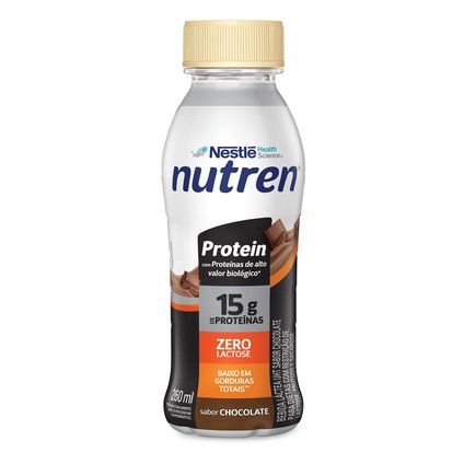 BEBIDA LÁCTEA NUTREN PROTEIN CHOCOLATE 15G 260ML