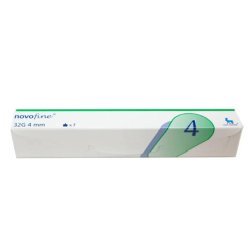 Agulha Para Caneta De Insulina Novo Fine 32g 4mm Com 7 Unidades
