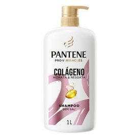 SHAMPOO PANTENE PRO-V MIRACLES COLÁGENO HIDRATA E RESGATA 1L