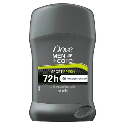 DESODORANTE ANTITRANSPIRANTE EM STICK DOVE MEN+ CARE SPORT FRESH 45G