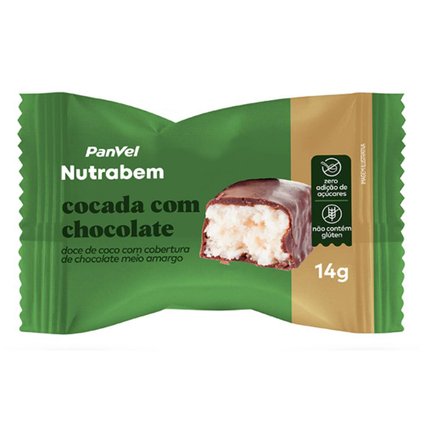 COCADA COM CHOCOLATE PANVEL NUTRABEM 14G