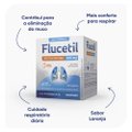 SUPLEMENTO ALIMENTAR FLUCETIL ACETILCISTEÍNA 600MG SABOR LARANJA 16 UNIDADES 5G CADA
