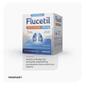 SUPLEMENTO ALIMENTAR FLUCETIL ACETILCISTEÍNA 600MG SABOR LARANJA 16 UNIDADES 5G CADA