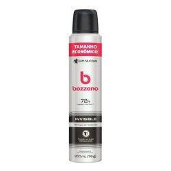 Desodorante Aerossol Antitranspirante Bozzano Invisible 200ml