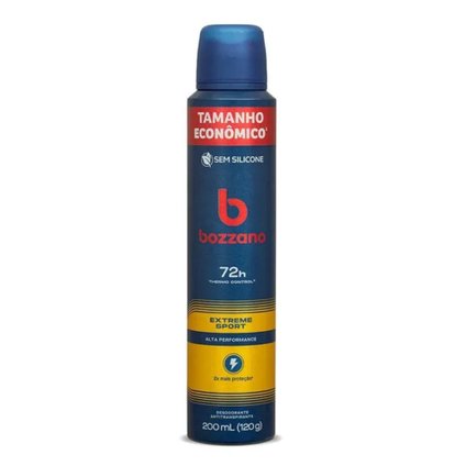 DESODORANTE AEROSSOL ANTITRANSPIRANTE BOZZANO EXTREME SPORT 200ML