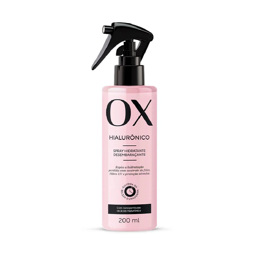 Spray Capilar Hidratante Ox Hialurônico 200ml