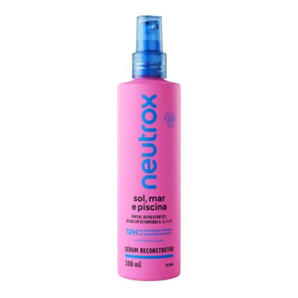 SÉRUM RECONSTRUTOR CAPILAR NEUTROX SOL, MAR E PISCINA 300ML