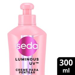 Creme De Pentear Seda Luminous Uv 6% Glycol + Vita C Complex 300ml