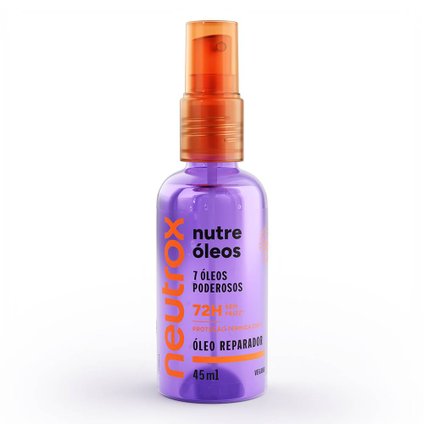 ÓLEO CAPILAR REPARADOR NEUTROX NUTRE ÓLEOS 45ML