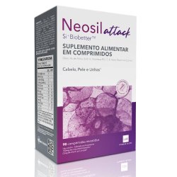 Suplemento Alimentar Para Cabelos, Unhas E Pele Neosil Attack Silício Si Biobetter 90 Comprimidos