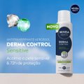 DESODORANTE AEROSSOL NIVEA MEN DERMA CONTROL SENSITIVE 150ML