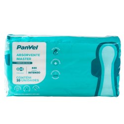 Absorvente Master Panvel Noturno Pós Parto E Pós Operatório Com Abas 20 Unidades