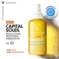 ÁGUA SOLAR PROTETORA CORPORAL HIDRATANTE VICHY CAPITAL SOLEIL FPS50 200ML