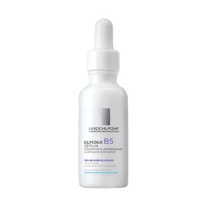 SÉRUM FACIAL UNIFORMIZADOR LA ROCHE-POSAY GLYCOLIC B5 (ÁCIDO GLICÓLICO 10%) 30ML