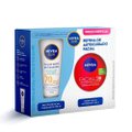 KIT NIVEA FACIAL PROTETOR SOLAR FPS70 40ML + CREME ANTISSINAIS 100G