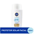 PROTETOR SOLAR FACIAL NIVEA SUN FLUIDO UV FACE SPECIALIST INVISIBLE FPS70 40ML