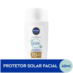 Protetor Solar Facial Nivea Sun Fluido Uv Face Specialist Controle Da Acne Fps 70 40ml