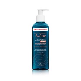 GEL DE LIMPEZA FACIAL AVÈNE CLEANANCE INTENSE 20% DE DESCONTO 300G
