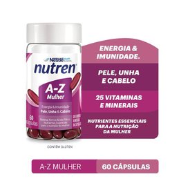 SUPLEMENTO ALIMENTAR NUTREN A-Z MULHER 60 CÁPSULAS