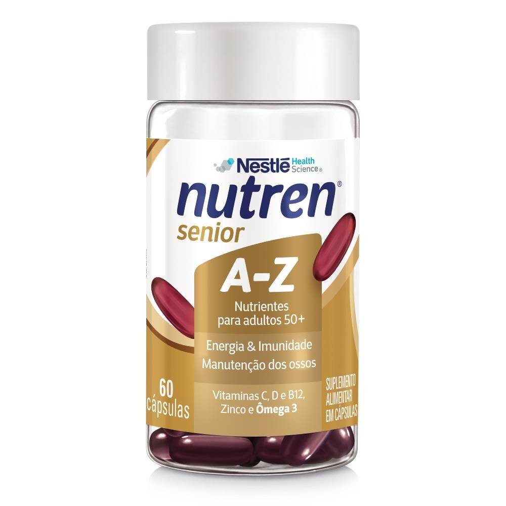 Suplemento Alimentar Nutren Senior A-z 60 Cápsulas
