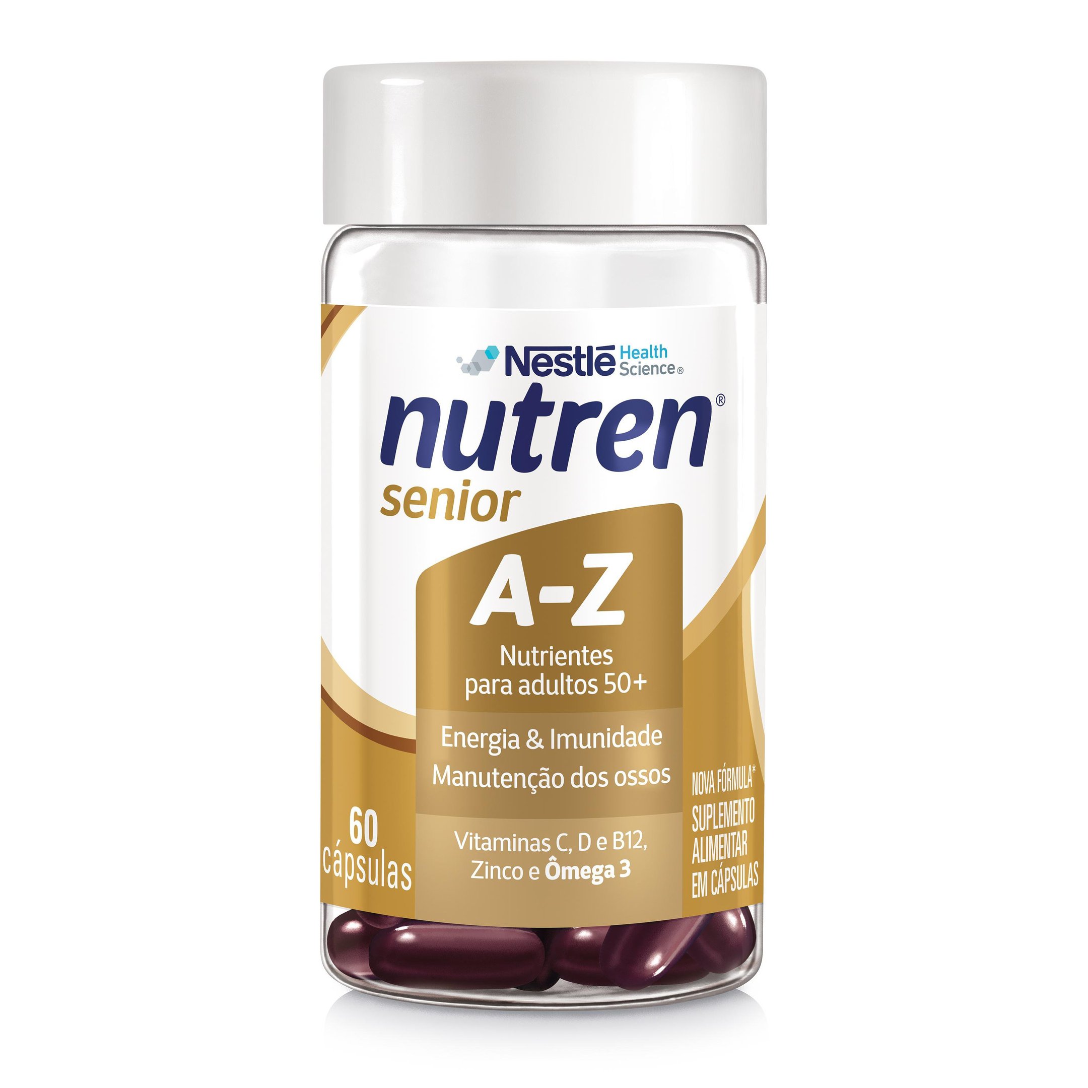 Suplemento Alimentar Nutren Senior A-z 60 Cápsulas