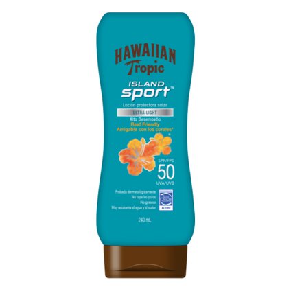PROTETOR SOLAR CORPORAL HAWAIIAN TROPIC ISLAND SPORT FPS50 240ML