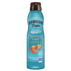 Protetor Solar Corporal Aerosol Hawaiian Tropic Island Sport Spray Fps50 170g