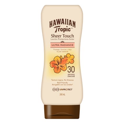 PROTETOR SOLAR CORPORAL HAWAIIAN TROPIC SHEER TOUCH FPS30 240ML