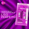 KIT SEDA LISO PERFEITO SHAMPOO 300ML + CONDICIONADOR 190ML