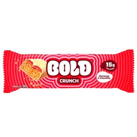 BARRA DE PROTEÍNA BOLD CRUNCH MORANGO & CHANTILLY 50G