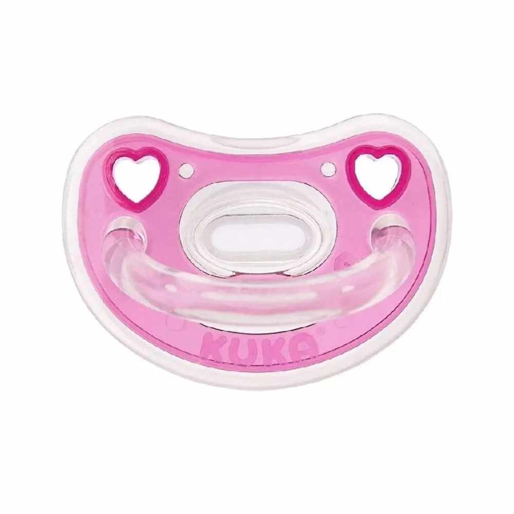 Chupeta Kuka Elegance Premium Rosa 1 Unidade