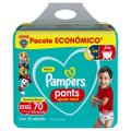 FRALDA PAMPERS PANTS AJUSTE TOTAL XXXG 70 UNIDADES