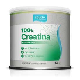 CREATINA EQUALIV 100% MONOHIDRATADA 150G