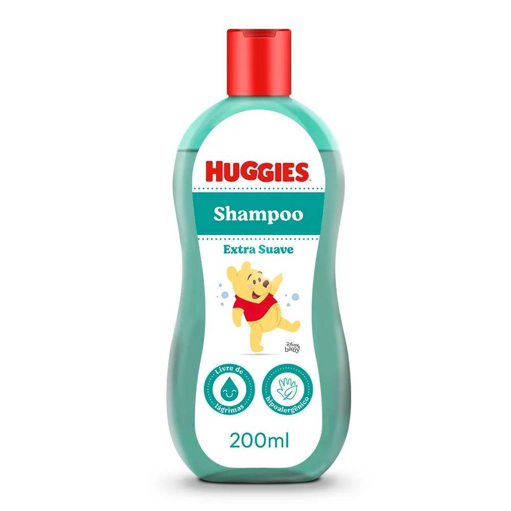 Shampoo Infantil Huggies Extra Suave Para Bebê 200ml