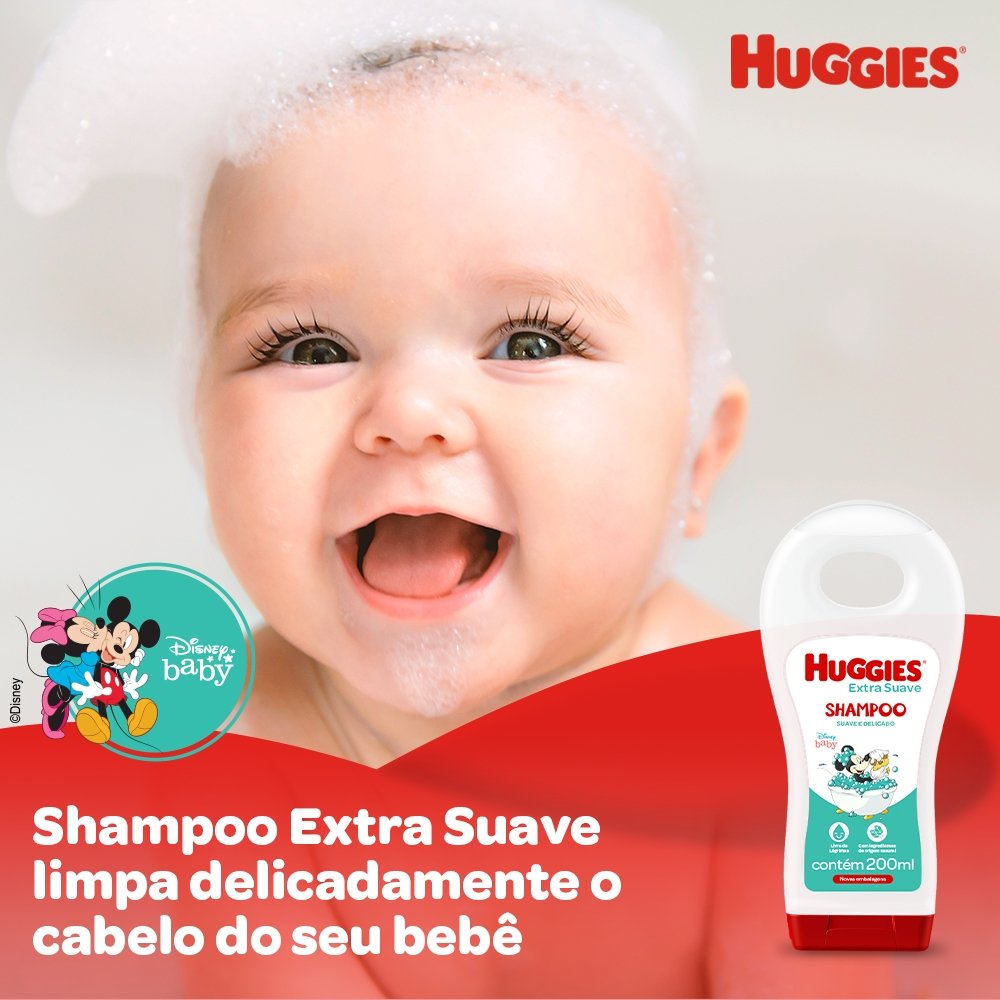 SHAMPOO HUGGIES EXTRA SUAVE 200ML
