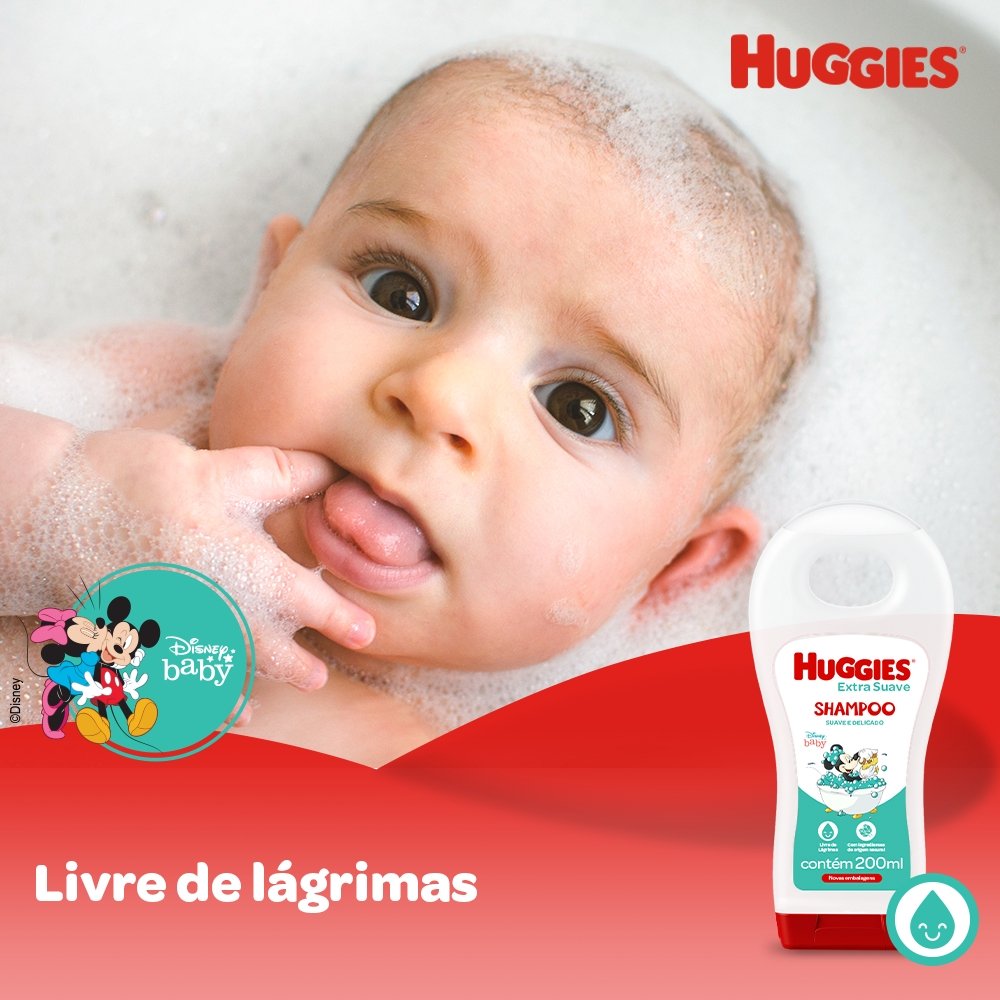 SHAMPOO HUGGIES EXTRA SUAVE 200ML