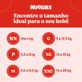 Kit Chá De Fralda Huggies Máxima Proteção Xxg Max 80 Unidades + Lenços Umedecidos Rosto E Corpo Limpeza Leve 4 Pague 3 192 Unidades