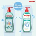 SABONETE LÍQUIDO INFANTIL HUGGIES EXTRA SUAVE PARA BEBÊ 200ML
