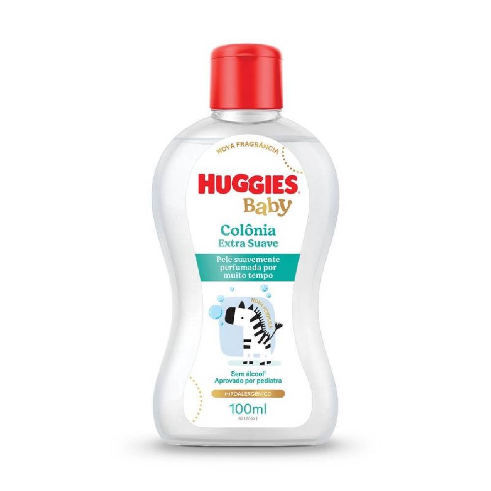 Colônia Infantil Huggies Extra Suave Para Bebê 100ml