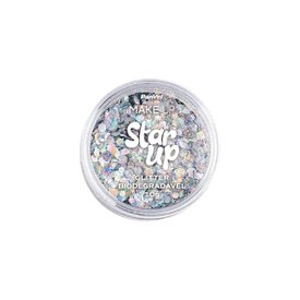 GLITTER BIODEGRADÁVEL STAR UP PANVEL COSMIC MAKE UP 10G