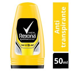 Desodorante Antitranspirante Roll-on Rexona Men V8 72h 50ml