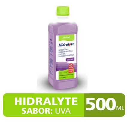 HIDRALYTE 45 NATULAB SABOR UVA 500ML