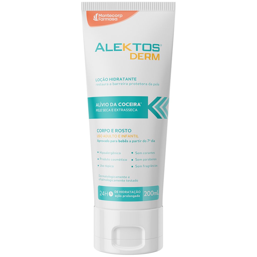 Loção Hidratante Alektos Derm 200ml