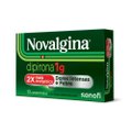 ANALGÉSICO E ANTITÉRMICO NOVALGINA DIPIRONA 1G 10 COMPRIMIDOS