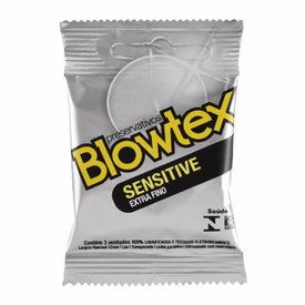 PRESERVATIVO BLOWTEX SENSITIVE SUPER ALOE VERA