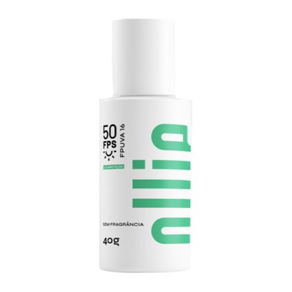 PROTETOR SOLAR FACIAL MINERAL OLLIE FPS 50 40G