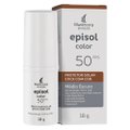 PROTETOR SOLAR FACIAL EPISOL COLOR STICK MÉDIO ESCURO FPS50 18G