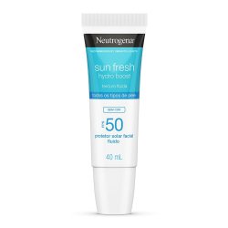 Protetor Solar Facial Neutrogena Sun Fresh Hydro Boost Sem Cor Fps50 40ml