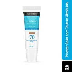 Protetor Solar Facial Neutrogena Sun Fresh Hydro Boost 3.0 Fps70 40ml