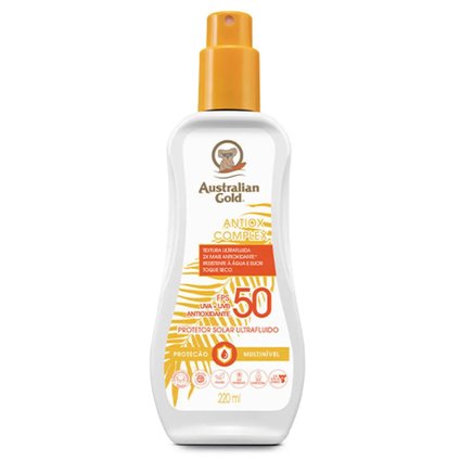 PROTETOR SOLAR CORPORAL AUSTRALIAN GOLD ANTIOX COMPLEX FPS50 220ML